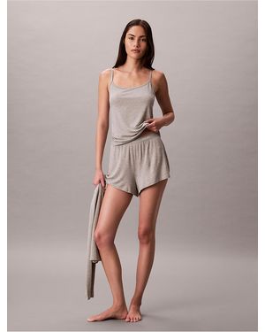Calvin Klein Pajama Shorts - Gray