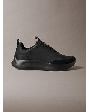 Calvin Klein Ck Curve Lightweight Runner Trainers - Brown