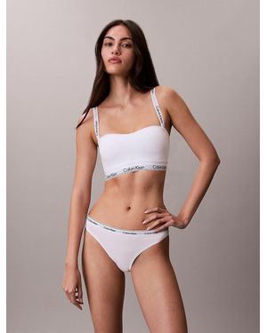 Calvin Klein Brassière A Fascia - Bianco