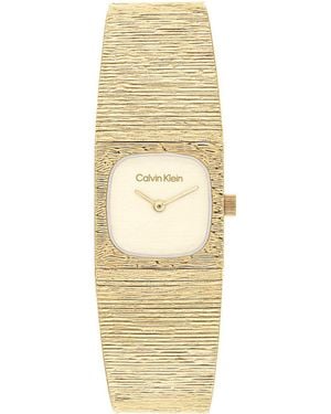 Calvin Klein Sophisticated Square Bracelet Watch - Metallic