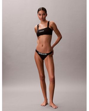 Calvin Klein Slip Bikini Brasiliani - Marrone