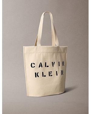 Calvin Klein Marc Hundley Shopper Aus Canvas – Pride - Natur