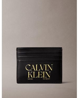 Calvin Klein Logo Cardholder - Black