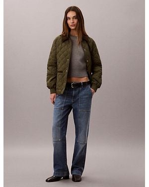 Calvin Klein Jeans Quilted Liner Jacket - Multicolour