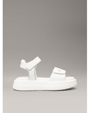 Calvin Klein Kids Velcro Sandals - Metallic