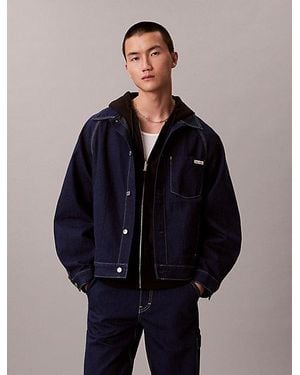 Calvin Klein Denim Jackets - Blue