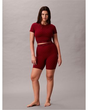Calvin Klein Shapewear Shorts - Red