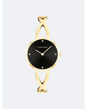 Calvin Klein Sculpted Watch - White