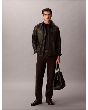 Calvin Klein Calvin Klein 90S Straight Carpenter Pants - Brown