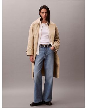 Calvin Klein Calvin Klein Ultra High Rise Wide Leg Jeans - Blue