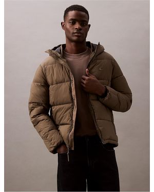 Calvin Klein Classic Puffer Jacket - Brown