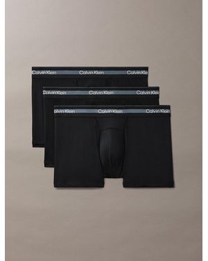 Calvin Klein Lot De 3 Boxers Courts - Multicolore