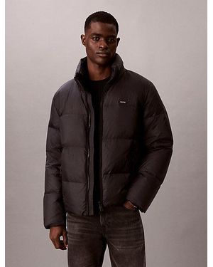 Calvin Klein Down Puffer Jacket - Brown