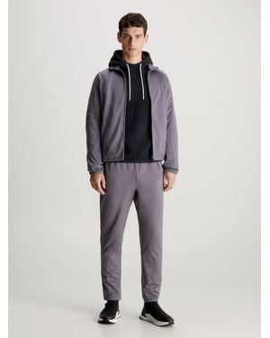 Calvin Klein Comfort Tracksuit - Grey