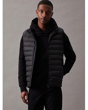 Calvin Klein Puffer Gilet - Blue