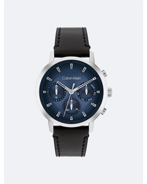 Calvin Klein Sunray Chronograph Watch - Blue