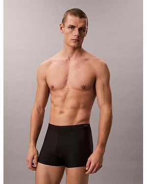 Calvin Klein Swim Trunks Ck Knit - Black