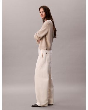 Calvin Klein Cargo Jeans - Natural