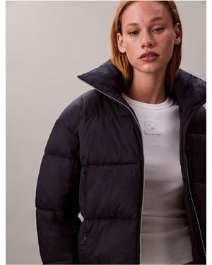 Calvin Klein Calvin Klein Allover Puffer Jacket - Blue