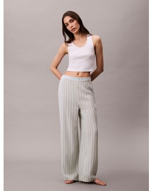 Calvin Klein Soft Viscose Pyjama Trousers - Grey