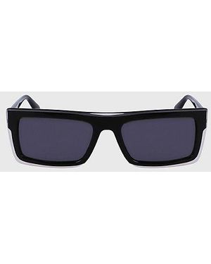 Calvin Klein Jeans Rectangle Sunglasses - Blue
