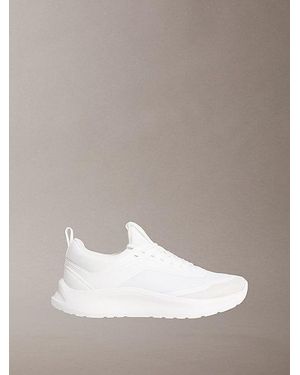 Calvin Klein Ck Curve Lightweight Runner Trainers - Metallic