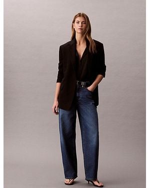 Calvin Klein Jeans Relaxed Barrel Jeans - Blue