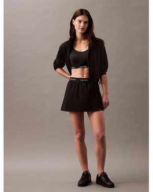 Calvin Klein High Impact Sports Bra - Brown