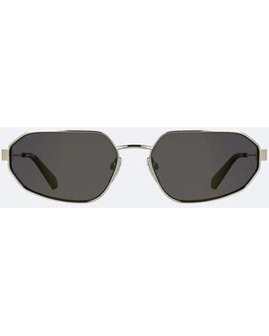 Calvin Klein Modified Rectangle Sunglasses Ckj26200S - White