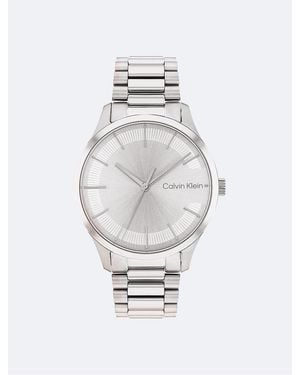 Calvin Klein C Logo 35Mm Watch - White