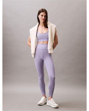 Calvin Klein Calvin Klein Modern Sport High Rise 7/8 Leggings - Purple