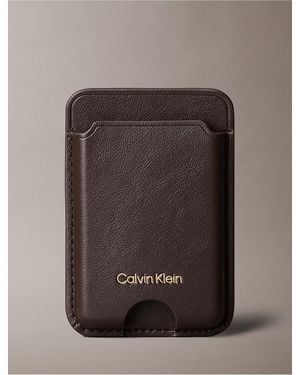 Calvin Klein Phone Card Wallet - Gray