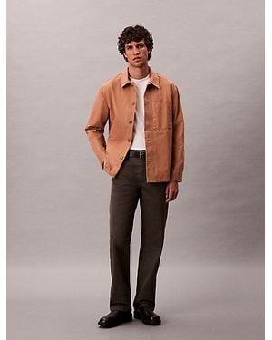 Calvin Klein 90's Straight Trousers - Grün