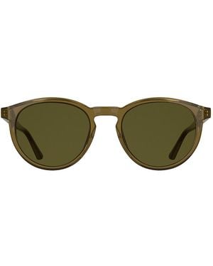 Calvin Klein Round Sunglasses - Green