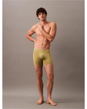 Calvin Klein Icon Cotton Stretch Marble Boxer Brief - Multicolor