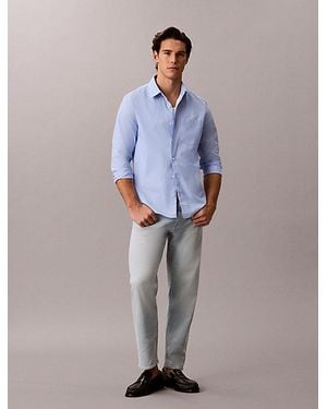 Calvin Klein Classic Tapered Jeans - Blauw