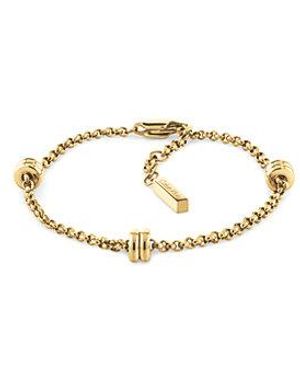 Calvin Klein Gliederarmband Aus Vergoldetem Stahl Mit Perlendetails - Mettallic