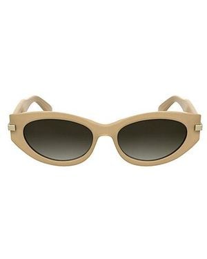Calvin Klein Cat Eye Zonnebril Ck25502S - Grijs