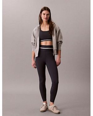 Calvin Klein Sport Quick Dry High Rise 7 8 Gym Leggings - Multicolour