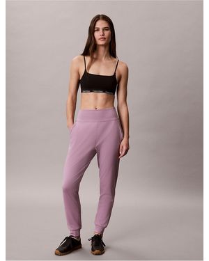 Calvin Klein Calvin Klein Soft Sport Sweatpants - Purple