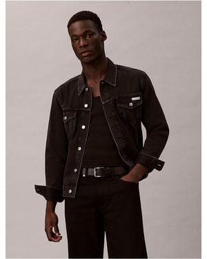 Calvin Klein Calvin Klein Classic Trucker Jacket - Black