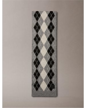 Calvin Klein Argyle Scarf - Multicolor