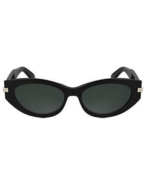 Calvin Klein Cat Eye Zonnebril Ck25502S - Zwart