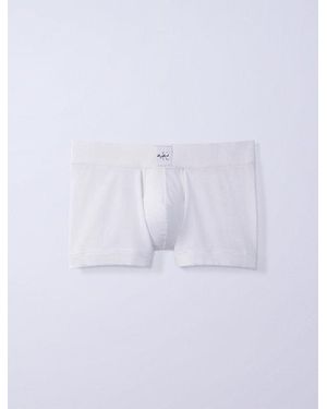 Calvin Klein Jung Kook For Trunks Heritage Cotton Monologo - White