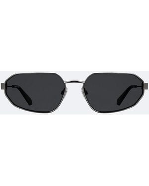 Calvin Klein Modified Rectangle Sunglasses Ckj26200S - White