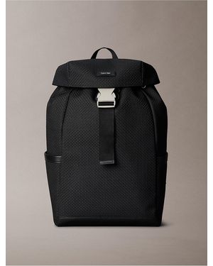 Calvin Klein Woven Backpack - Black