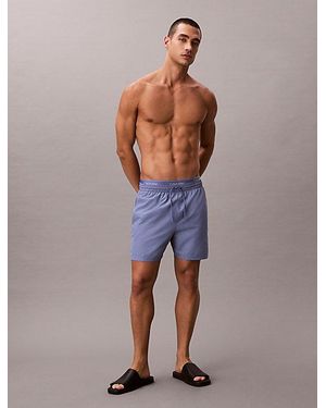 Calvin Klein Medium Zwemshort Met Trekkoord - Meerkleurig