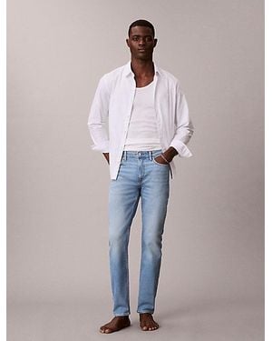 Calvin Klein Jeans Slim Tapered Jeans - Blue