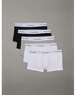Calvin Klein Boxer Vita Bassa - Metallizzato