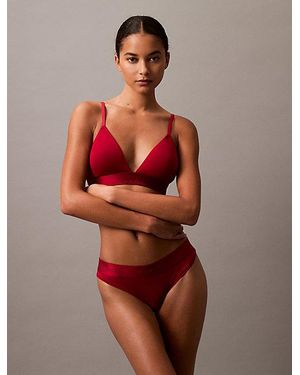 Calvin Klein Triangel-Bh - Rood